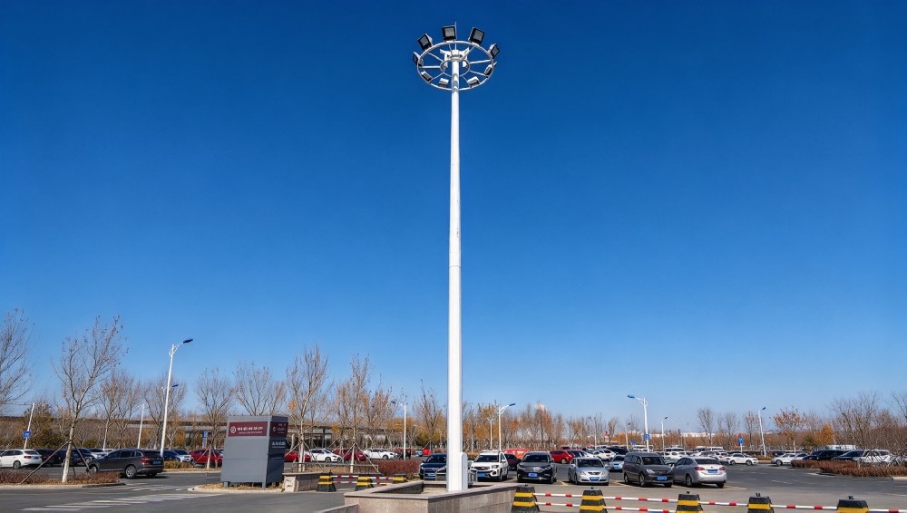 Fixed High Mast Lighting Poles | Custom High Mast Pole Manufacturer
