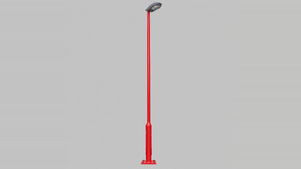 Base-Hinged Lighting Poles